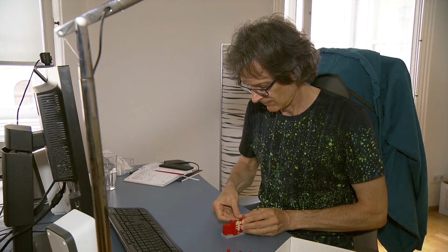 Harald Gach bei der Arbeit