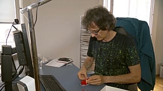 Harald Gach bei der Arbeit