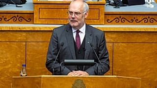 Alar Karis addressed MPs at Estonia's Parliament on Tuesday after the vote.