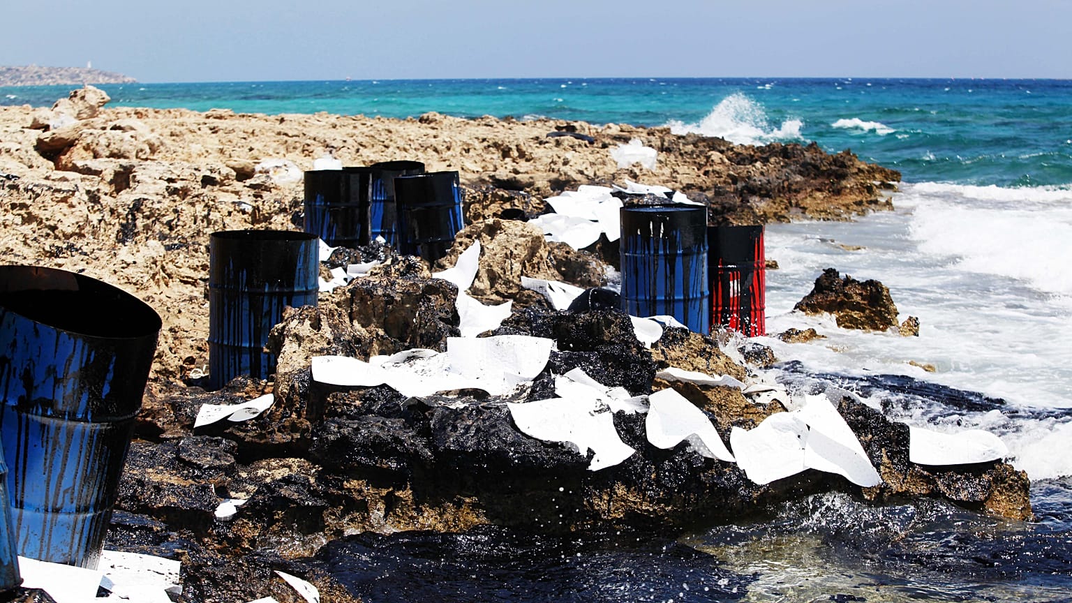 Info en Bref : une marée noire menace les côtes nord de Chypre