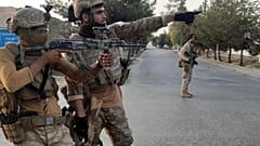 کمک نیروهای اروپایی به ارتش افغانستان در جریان نبرد با طالبان 