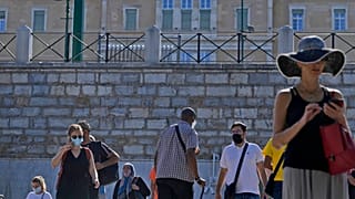 Πλατεία Συντάγματος στην εποχή της πανδημίας
