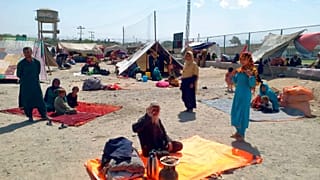 Afghan families have crossed into Pakistan