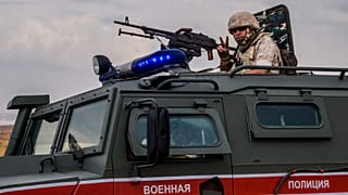Suriye'de görev yapan Rus askeri (arşiv) 
