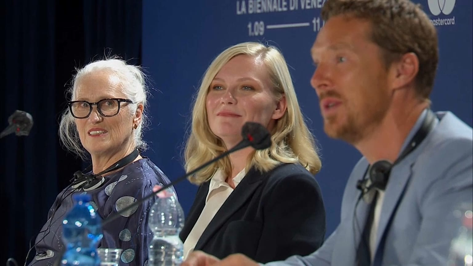 Jane Campion, Kirsten Dunst, Bendict Cumberbach