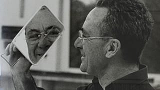 Gerhard Richter kölni műtermében - Benjamin Katz fotográfiája a Magyar Nemzeti Galéria kiállításán