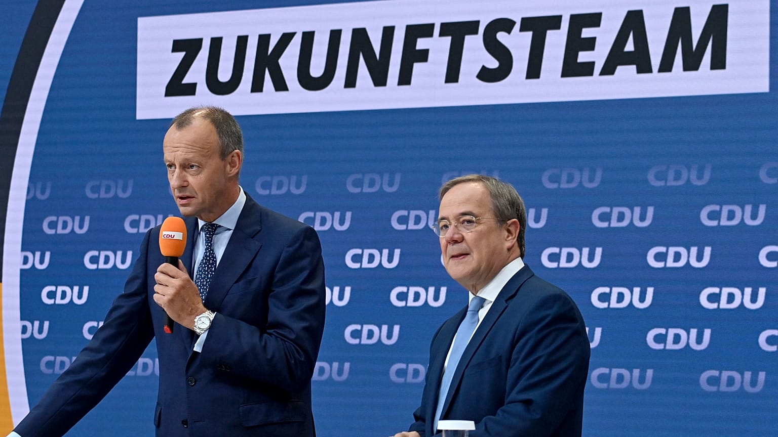 Friedrich Merz und Armin Laschet
