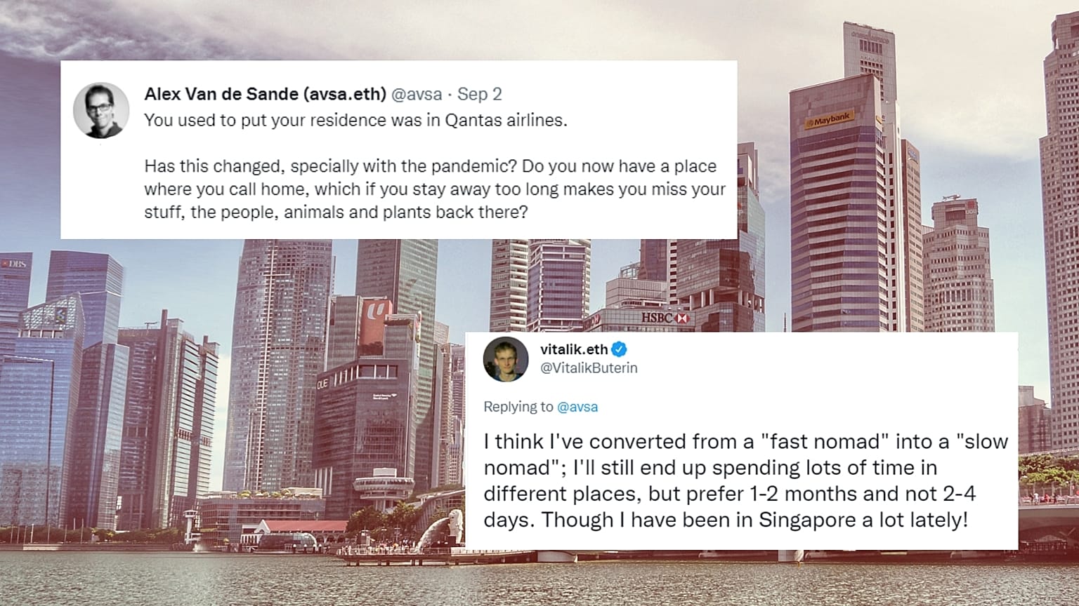 Buterin answered questions from the 268 people who follow him on Twitter. 