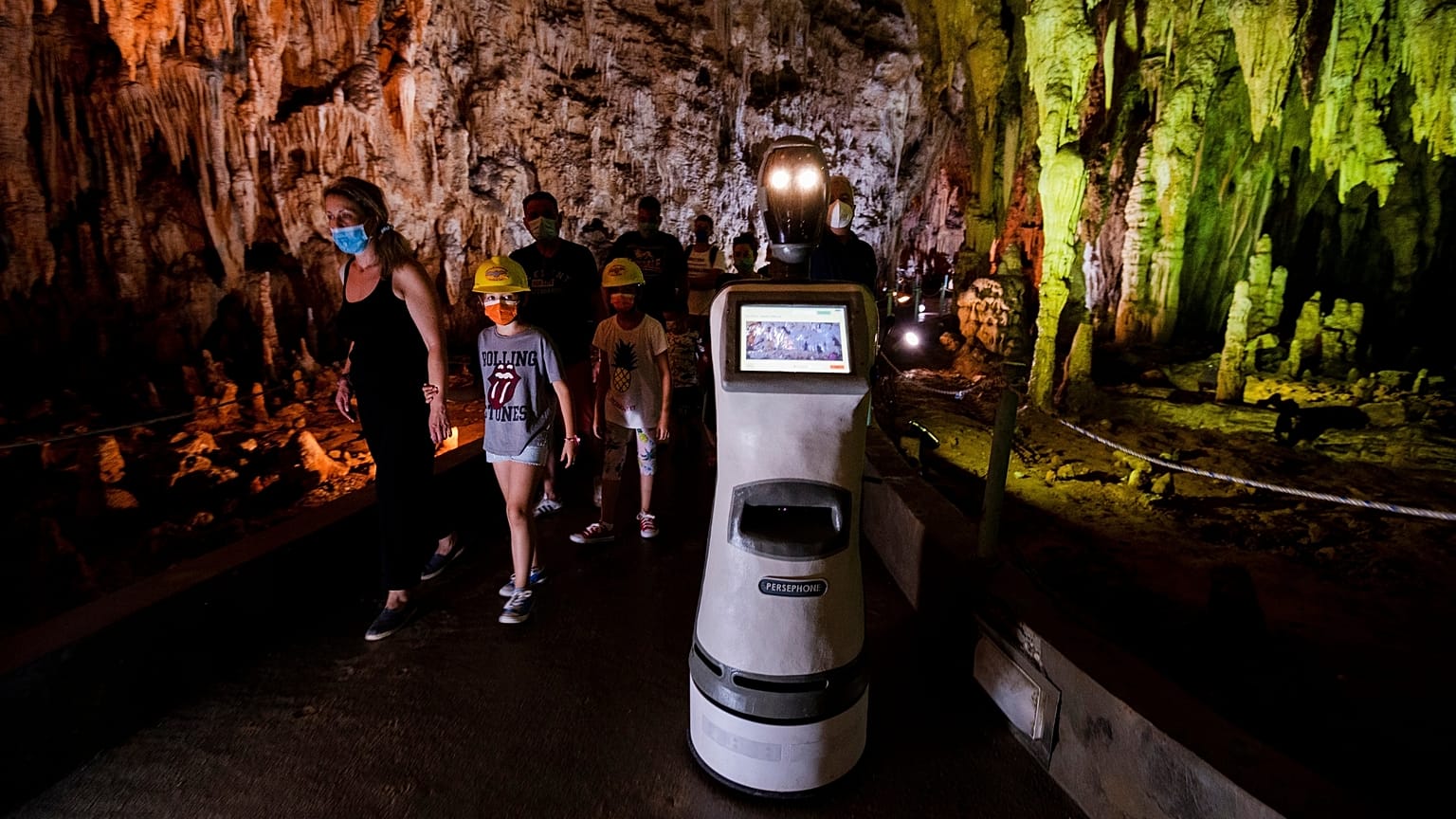 Meet Persephone, the robot tour guide