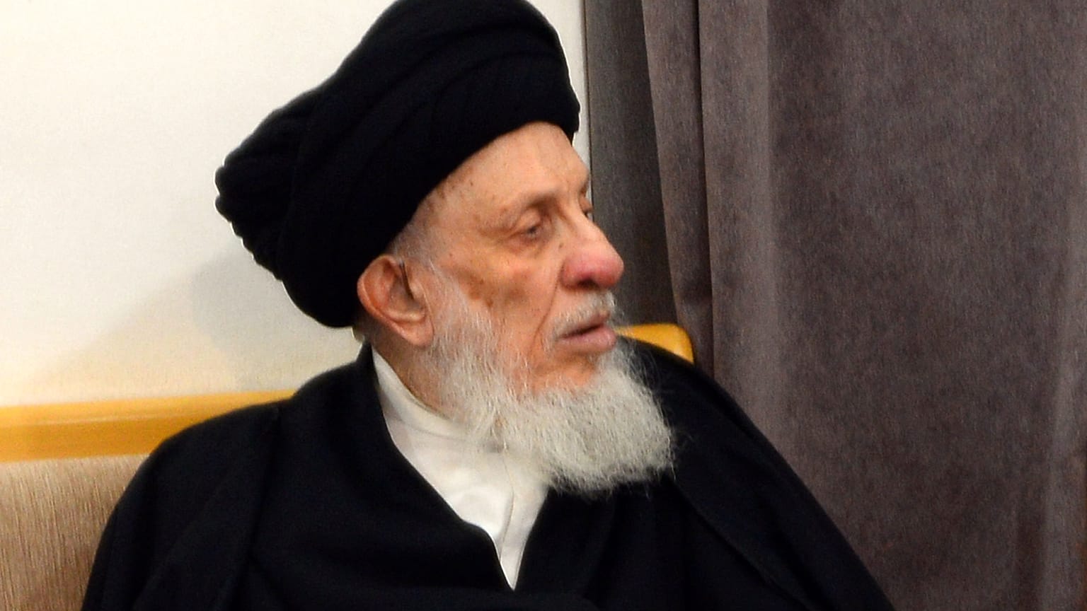 المرجع الشيعي العراقي البارز محمد سعيد الحكيم 