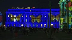 Schmetterlinge per Lichtmalererei in Berlin