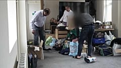 Startschwierigkeiten: Evakuierte in Großbritannien