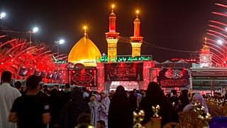 حرم امام سوم شیعیان در شهر کربلا