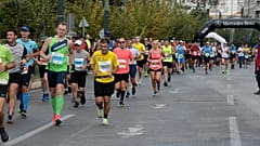 Δρομείς συμμετέχουν στον 37ο Αυθεντικό Μαραθώνιου της Αθήνας, την Κυριακή 10 Νοεμβρίου 2019