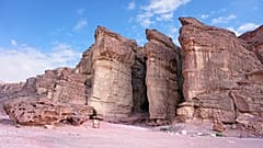 ستون‌های سلیمان در پارک ملی تیمنا در اسرائیل 
