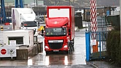 Kuzey İrlanda'daki Larne Limanı