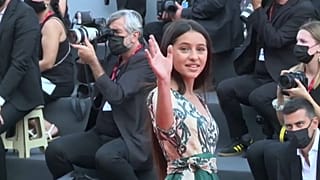 Ludovica Nasti, en la alfombra roja del Lido