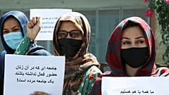 Mazar-e Sharif: Demonstration für Rechte von Mädchen und Frauen