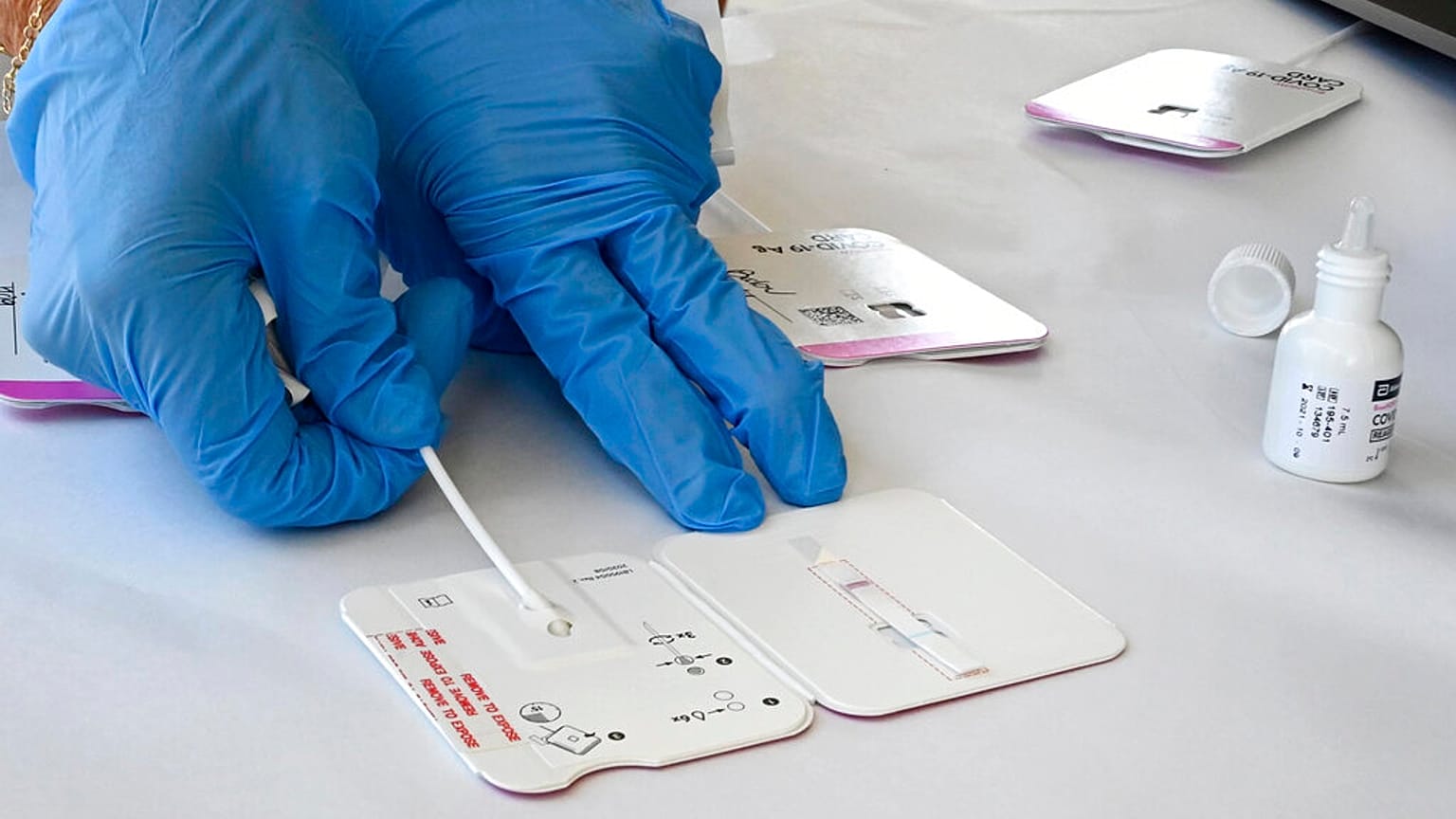 A rapid COVID-19 test