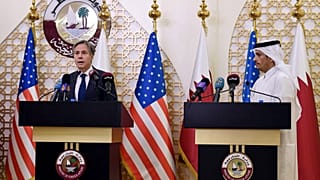 Le chef de la diplomatie américaine Antony Blinken, en visite à Doha (Qatar), le 07/09/2021