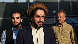 Taliban'a karşı direnen Afganistan Ulusal Direniş Cephesi'ne (AUDC- NRFA) lideri Ahmed Mesud.
