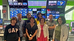 Часть русской команды Euronews
