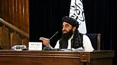 Taliban spokesman Zabihullah Mujahid