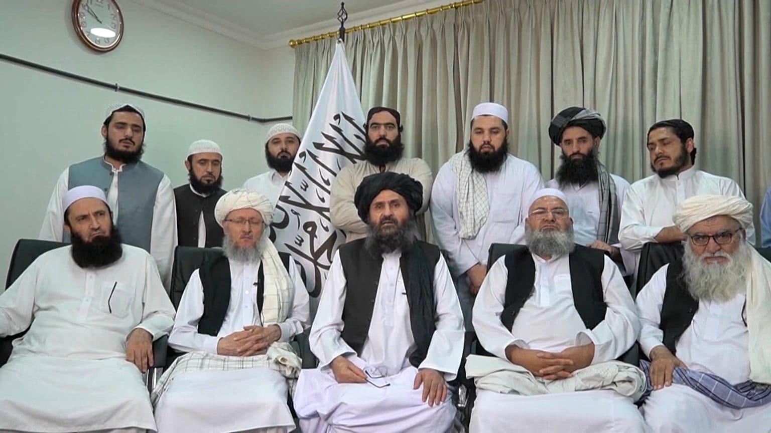 أهم زعماء حركة طالبان الأفغانية. 