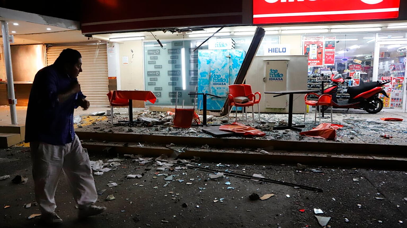 A mexikói földrengés után