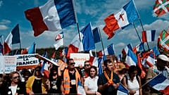 Protests against COVID-19 health passes are held across France every weekend.