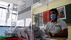 Un bureau de vote à Casablanca au Maroc, le 8 septembre 2021