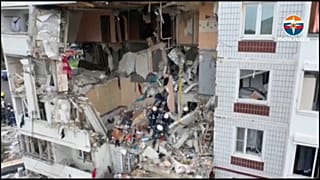 El accidente se produjo en un edificio de nueve plantas en la ciudad de Noginsk, a 50 km al este de Moscú.