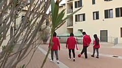 Lebensgefährlicher Sport: Fußballerinnen aus Afghanistan