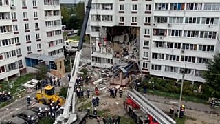 Gas blast in Noginsk