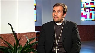 El exobispo de Solsona Xavier Novell durante una entrevista realizada en el año 2012