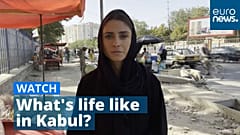 Euronews' special correspondent Anelise Borges