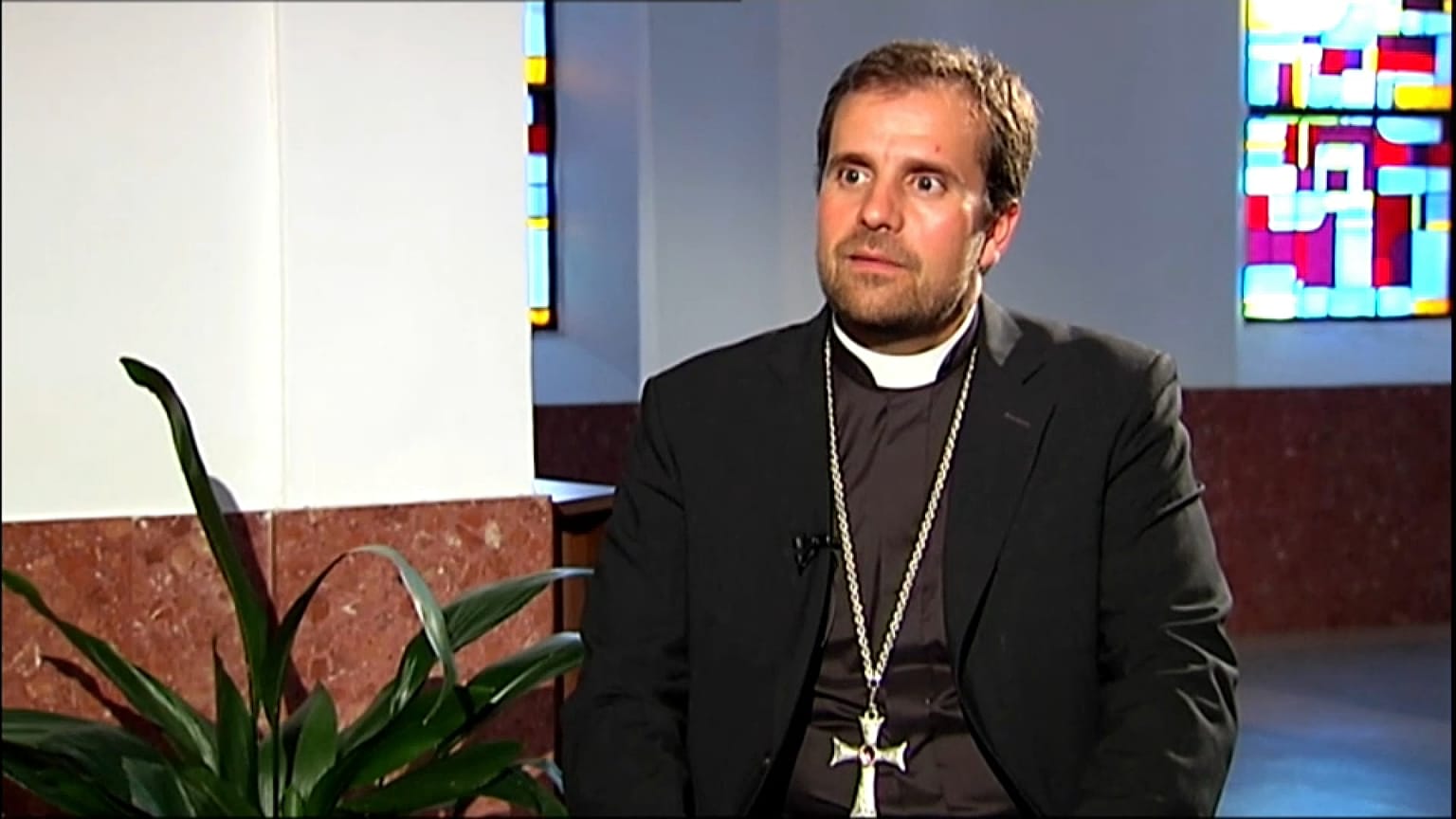Archivaufnahme des zurückgetretenen Bischofs Xavier Norell