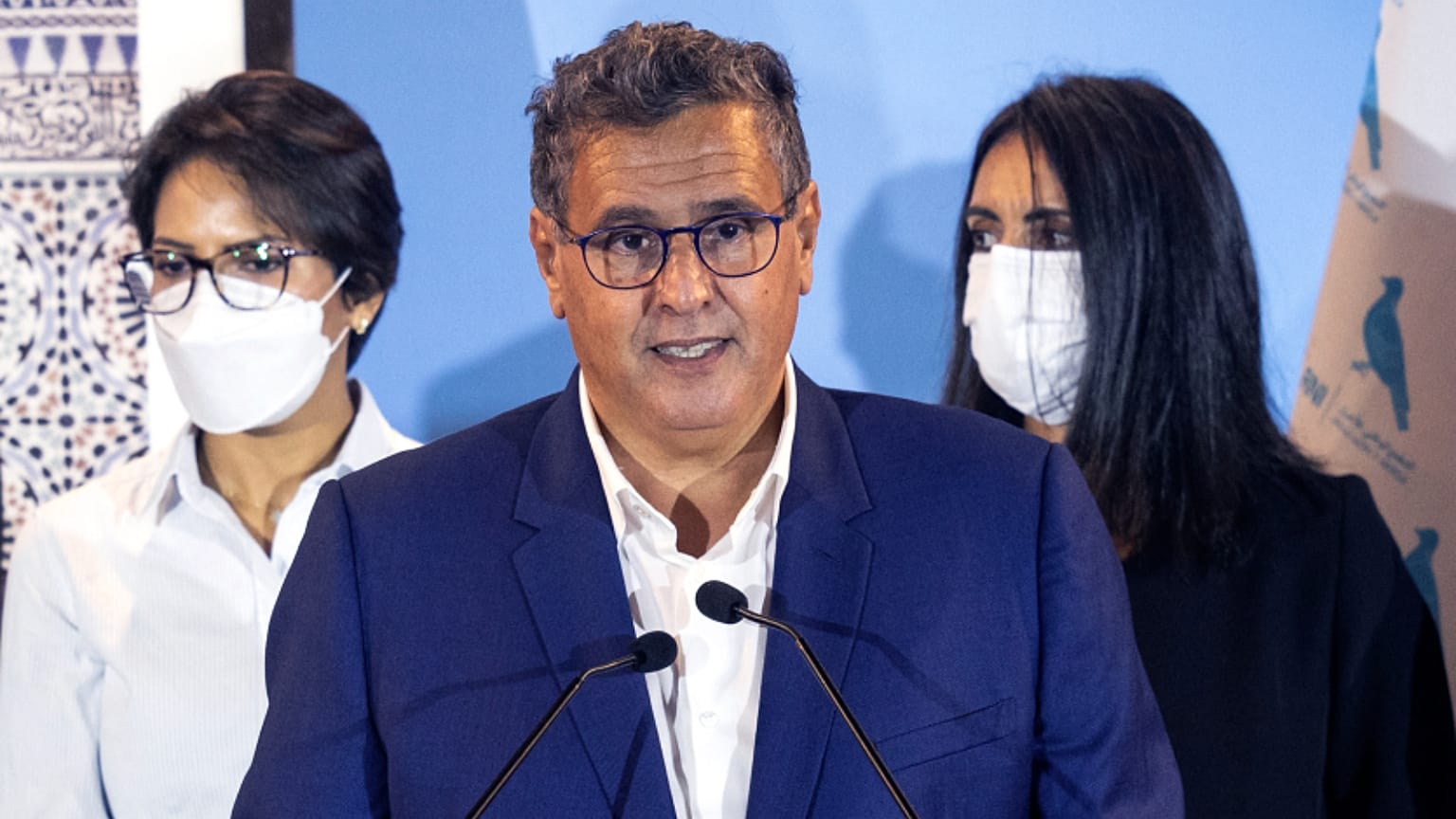 رئيس حزب التجمع الوطني للأحرار عزيز أخنوش 