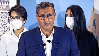 رئيس حزب التجمع الوطني للأحرار عزيز أخنوش 