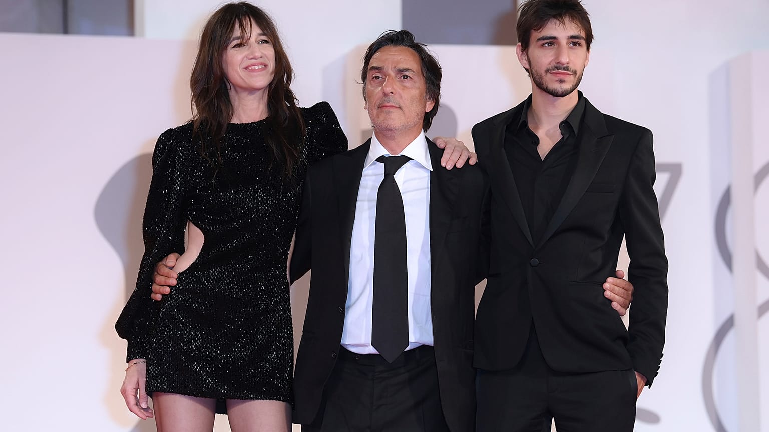 Charlotte Gainsbourg, Yvan et Ben Attal