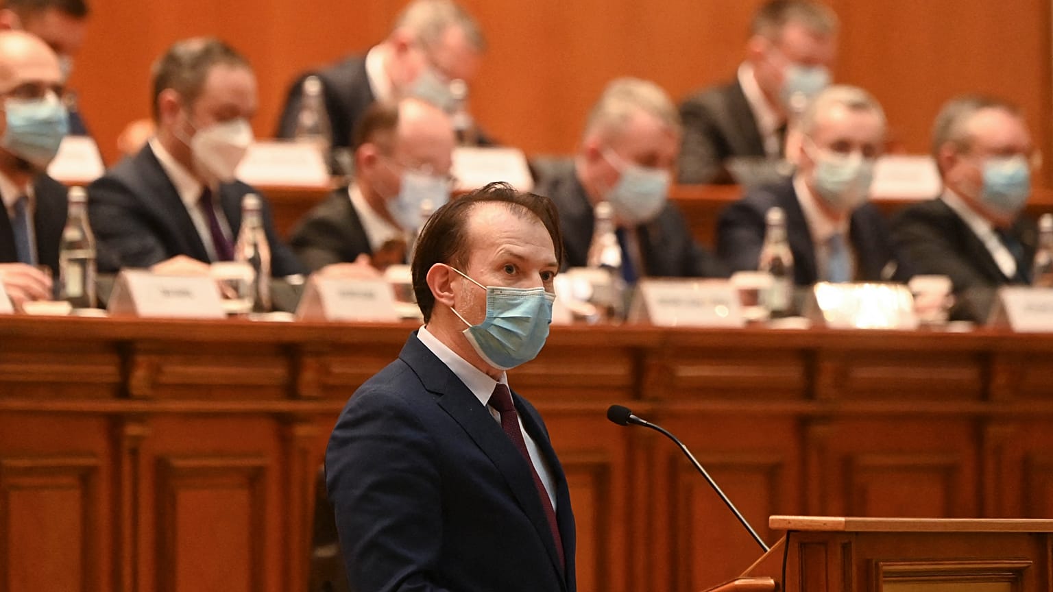 Il primo ministro della Romania Florin Citu