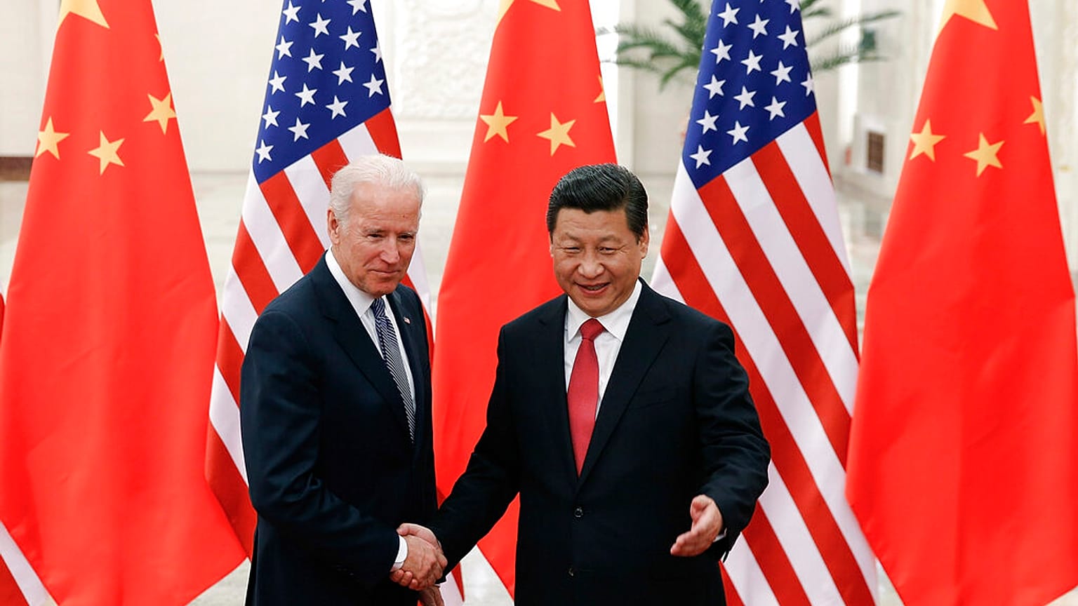 Chinese President Xi Jinping -U.S. President Joe Biden 