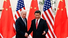 Chinese President Xi Jinping -U.S. President Joe Biden 
