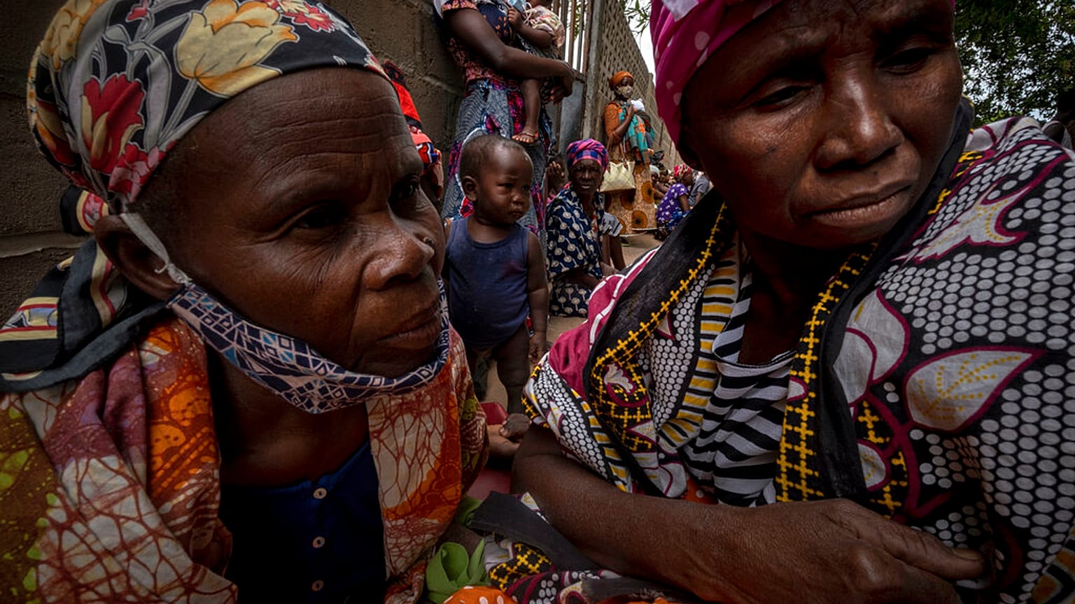 Donne del Mozambico - foto d'archivio
