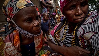 Donne del Mozambico - foto d'archivio