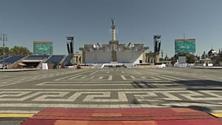 A Hősök terén vasárnap 11: 30-kor kezdődik az ünepi zárómise Ferenc pápával