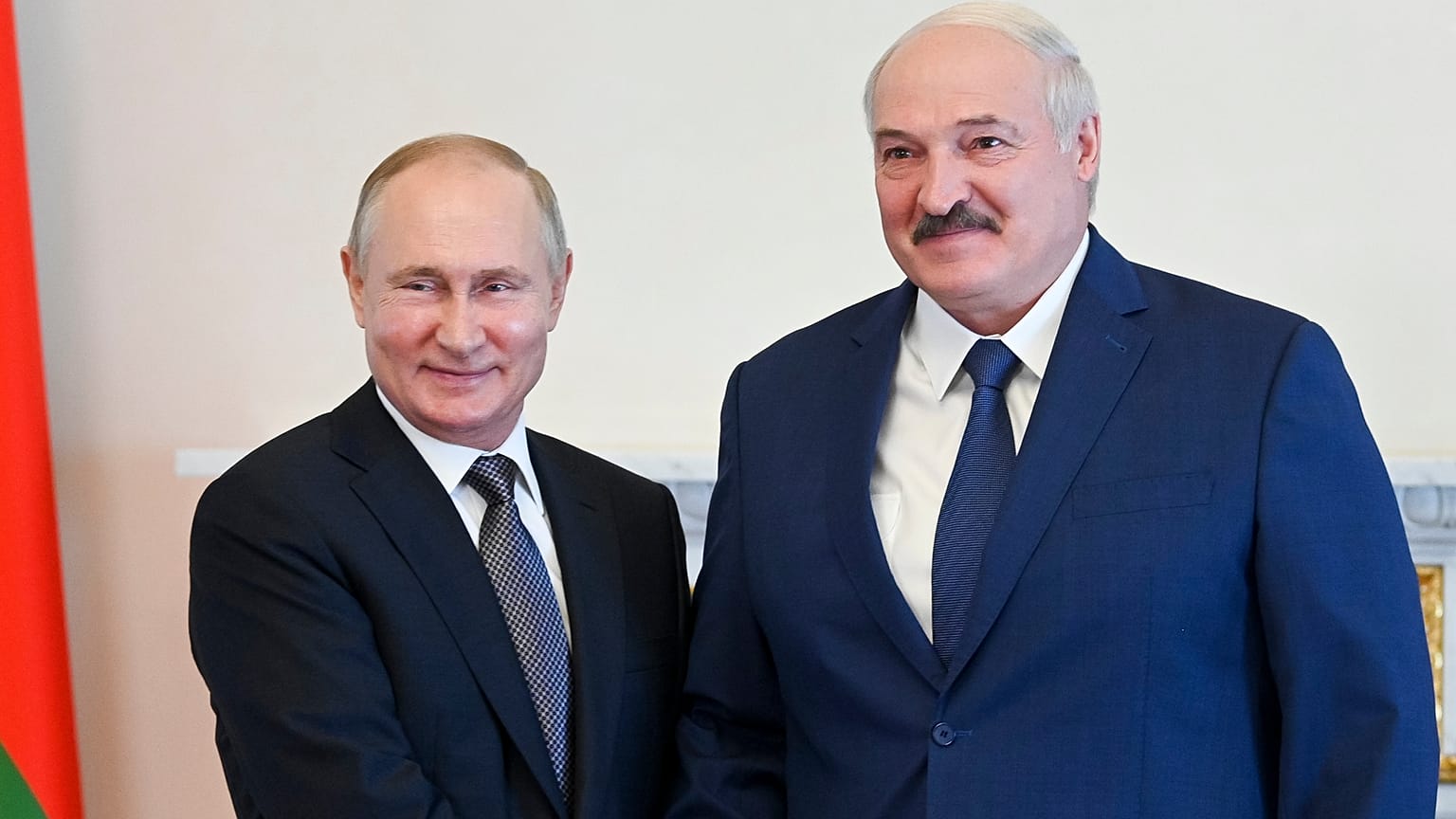 Владимир Путин и Александр Лукашенко