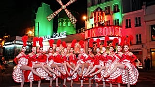 Les danseuses du Moulin Rouge