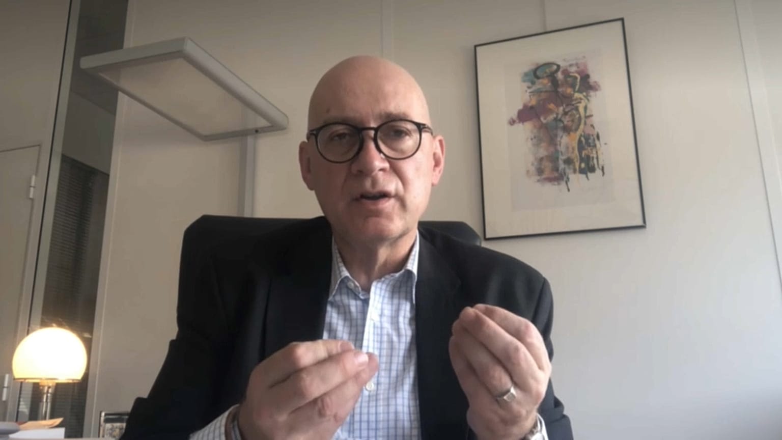 French businessman Bruno Dellinger, one of the survivors of the 9/11 terror attacks.