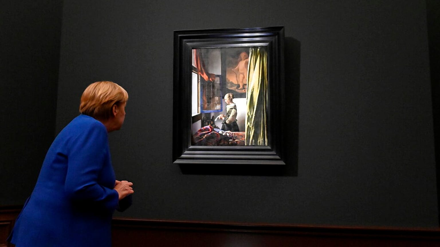Vermeer in mostra a Dresda, svelato il dipinto nascosto